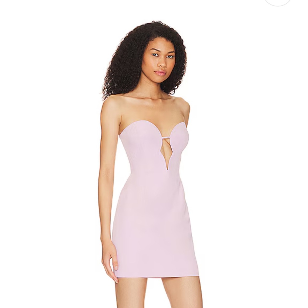 Bardot Elena mini dress in lilac